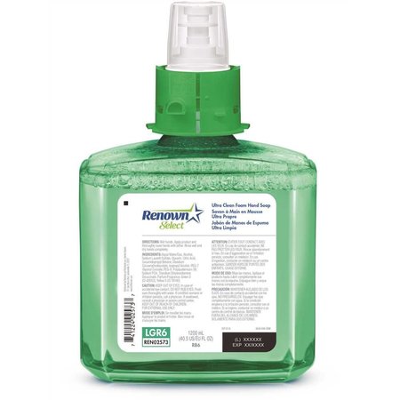RENOWN RB6 1200 ml Clean Release Tech Foaming Soap REN02573